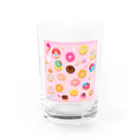 MEGROOVEのドーナツいっぱい🍩 Water Glass :front