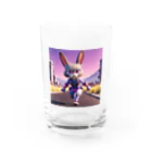 kaz_new9の未来のうさぎ戦士 Water Glass :front