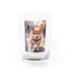 konoha_0326のしば犬くん Water Glass :front