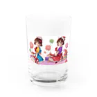 Maikaのかわいい美少女 Water Glass :front