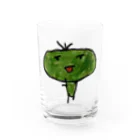 ココの謎の生物みちみ Water Glass :front