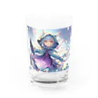 はるちゃん|AIイラスト垢のかわいいゴースト Water Glass :front