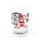 Carnelのコブダイ娘 Water Glass :front