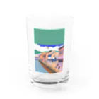 momo_emiの昔と猫 Water Glass :front