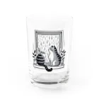 Akiraの猫 Water Glass :front