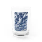 そらの4月13日の青空 Water Glass :front