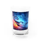 huwari-hanaakariの星のきらめき　蠍座イメージ Water Glass :front