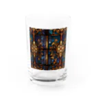 ganeshaのバロック調エレガンスステンドグラス Water Glass :front