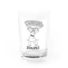 1682HOHETOの増税 Water Glass :front