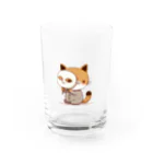 K'ramaの猫の仮面 Water Glass :front