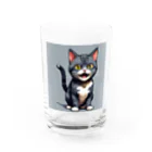 ♡wincorner♡のにゃーな猫ちゃん Water Glass :front