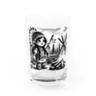 リトルアドラのリトルアドラ Water Glass :front