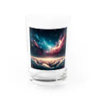 宇宙の神秘グッズ販売所のさいしょの宇宙 Water Glass :front