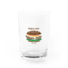 Burgers&Fries Sakura_SakuのBurgers&Frues Sakura_Saku オリジナルグッズ Water Glass :front