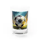 TENTENのサッカーボール Water Glass :front