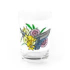 曼荼羅屋の海の母 Water Glass :front