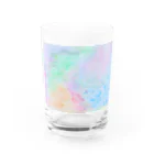 幻想世界のヴィエルジュソムニウム(虹色の輝き) Water Glass :front