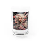 AQUAMETAVERSEの花と美女　なでしこ1478 Water Glass :front