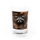 Raccoon Cool PlanetのRaccoon Cool Planet Water Glass :front