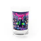 AI妖怪大図鑑のネオン妖怪　エモナ Water Glass :front