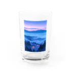 AQUAMETAVERSEの雲海とホテル街の灯　ラフルール　1859 Water Glass :front