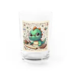 めろんグッズのインテリサウルス Water Glass :front