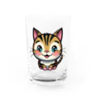 kenny777のトラ子猫 Water Glass :front