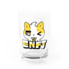 ムラサキゲジゲジのオンラインショップの16性格タコちゃんず ENFJ Water Glass :front