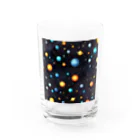 mibusenaの宇宙空間デザイン Water Glass :front