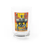 mirinconixのレトロで大きくてジャンクな戦闘用ロボットくん Water Glass :front