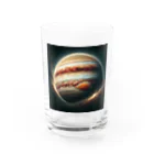 宇宙の神秘グッズ販売所のジュピター Water Glass :front