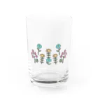 MUROの小さい花畑シリーズ Water Glass :front