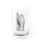 ねこぬこ屋敷Shopの小指骨折グラス2種 Water Glass :front