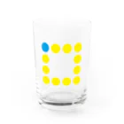 〇△□のお店のシンプルドットデザインシリーズ12 Water Glass :front