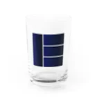 〇△□のお店のシンプルＢＯＸデザイン１ Water Glass :front