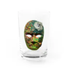 T.A.G テクスチャーアート 立体感 質感 カラフル 色彩 色合い 抽象 アブストラクト パワー エネルギー 波動 絶望 kawaiiのNew Planet Earth Water Glass :front