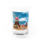 bigbamboofamilyのbigbamboofamily Water Glass :front