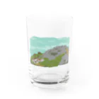 山歩き商店のあの日の景色 -鳥海山- Water Glass :front