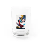 限界オタクの新境地の西条渚【和服ver】 Water Glass :front