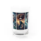 harumzx1の海の深海に住む幻想的なクリーチャー、「セイレーン」 グラス前面