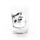 tomorhythmのにやり猫 Water Glass :front