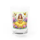 パープルルームの魔法使い姫 Water Glass :front