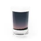 Chama's shopの星空 Water Glass :front