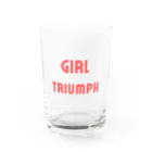 あい・まい・みぃのGirl Triumph-女性の勝利や成功を表す言葉 グラス前面