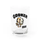 コジコジらんどのGODKEN ZEUS ロゴ有ベーシック Water Glass :front