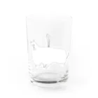 y.tanakaの剣犬（けんいぬ） Water Glass :front