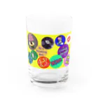 PAW WOW MEOWの80年代風ステッカー☆彡 Water Glass :front