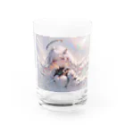 bellzetのWhite Melting Angel Water Glass :front