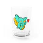 鋼鉄　いちごのきゅーぴっと・えれふぁんと Water Glass :front