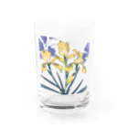 RetrowaveFlowerのRetrowaveFlower-ハナショウブ- Water Glass :front